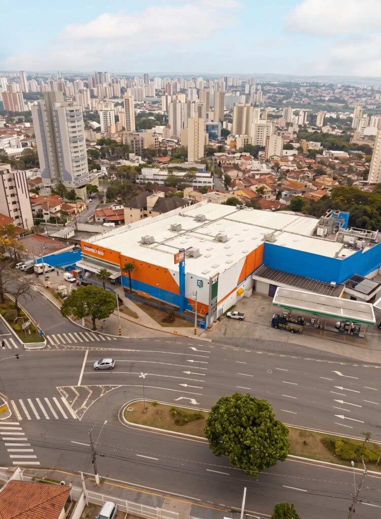 Serviço de hipermercados e redes varejistas